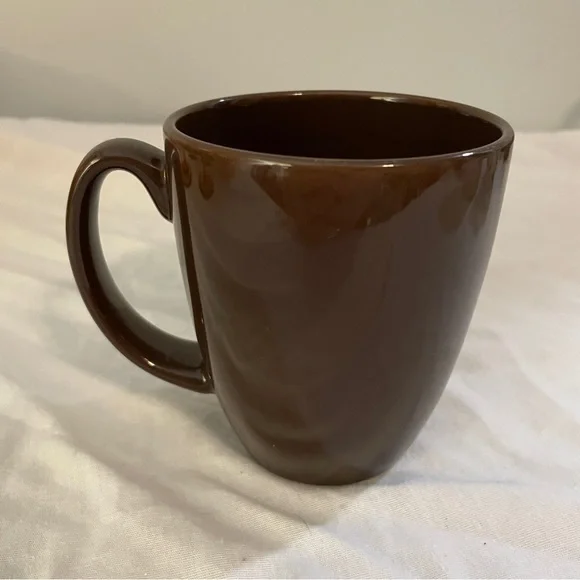 Corelle Dining Corelle Corning Tree Bird Stoneware Brown Mug